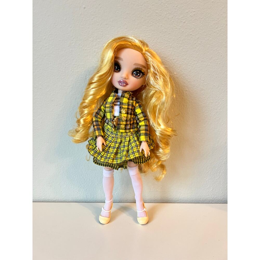Rainbow High Sheryl Meyer Fashion Doll 11” Fashion Articulated Marigold Yellow